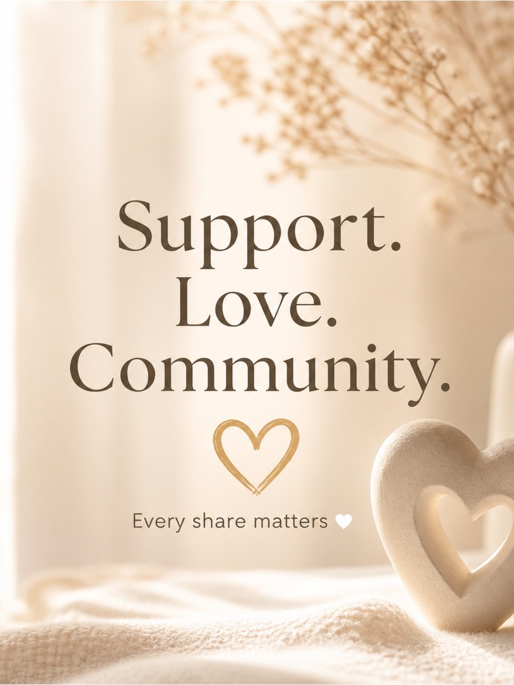💛 Community Support – A Moment of Kindness Matters 💛